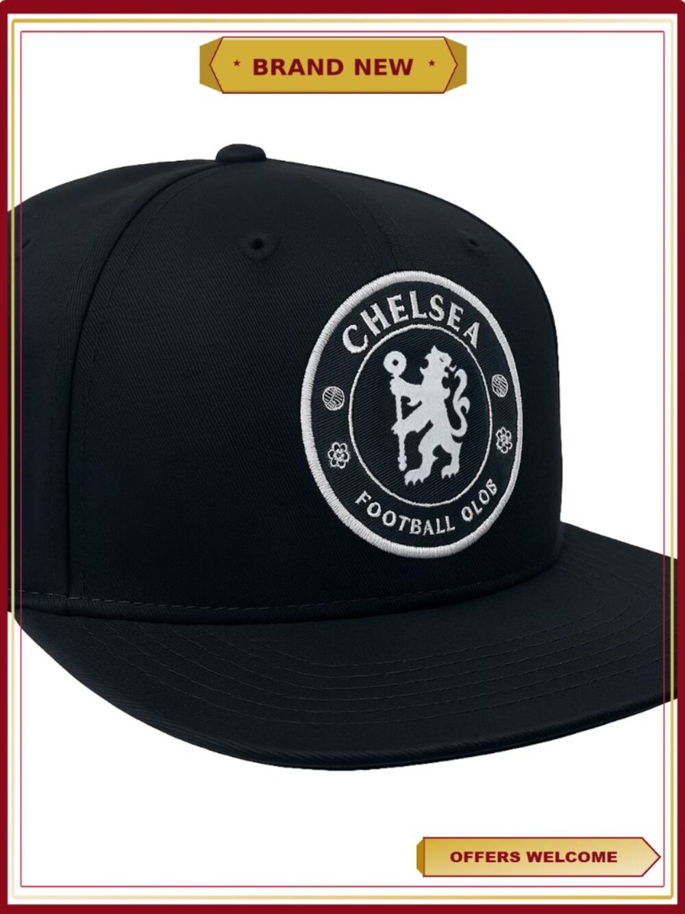 Chelsea FC Snapback Hat Adjustable